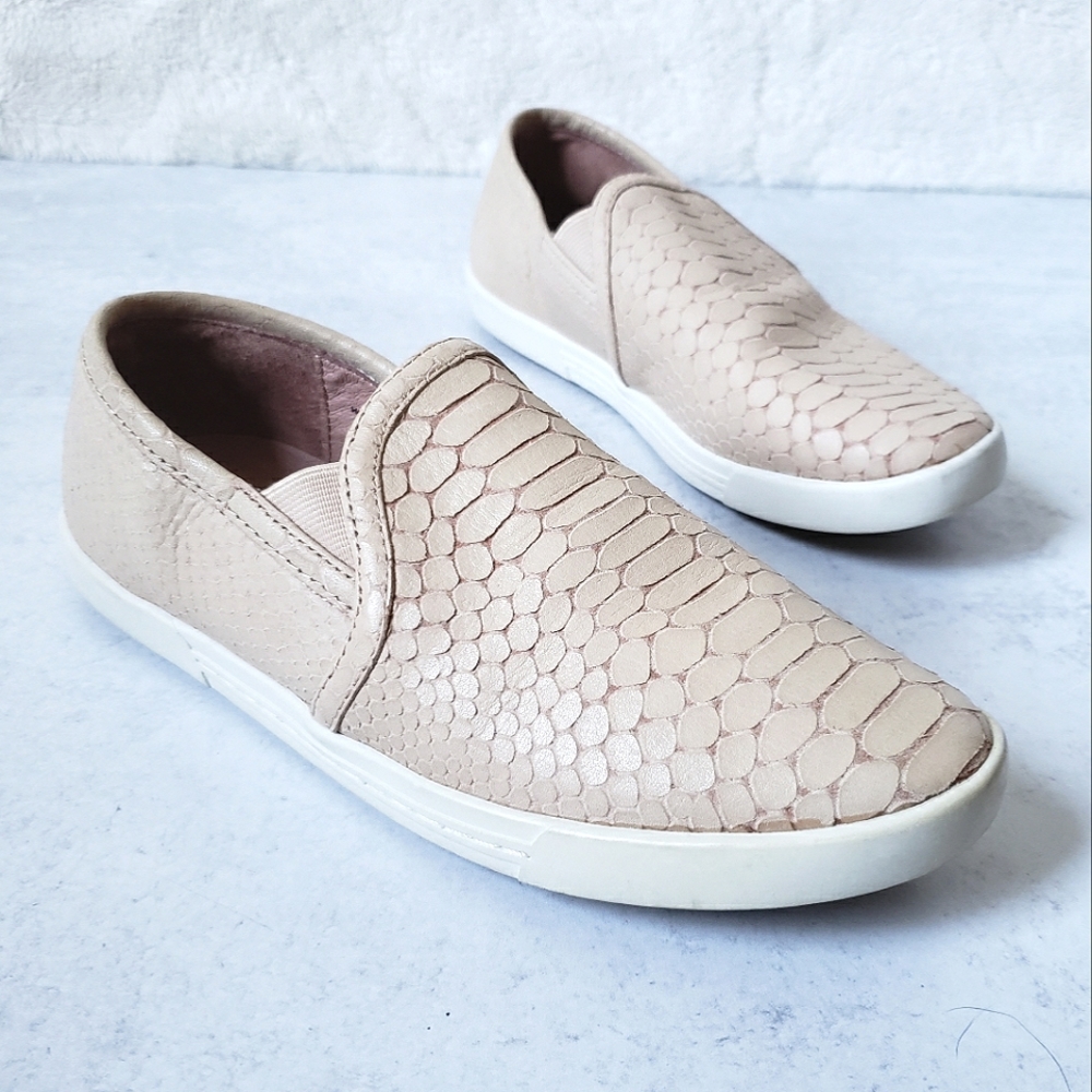 Joie Kidmore Leather Slip On Sneakers, Blush Pink